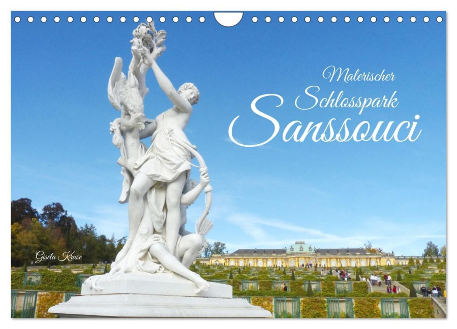 Malerischer Schlosspark Sanssouci (Wandkalender 2026 DIN A4 quer), CALVENDO Monatskalender - Gisela Kruse