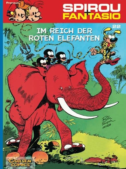 Spirou und Fantasio 22. Im Reich der roten Elefanten - Andre. Franquin