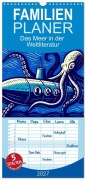 Cover-Bild zum Titel 'Familienplaner 2027 - Das Meer in der Weltliteratur mit 5 Spalten (Wandkalender, 21 x 45 cm) CALVENDO' von 'Steffani Lehmann'