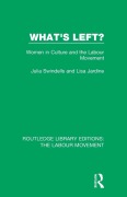 Cover-Bild zum Titel 'What's Left?' von 'Julia Swindells, Lisa Jardine'