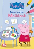 Peppa Wutz Ausmalbilder: Mein bunter Malblock - 