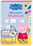 Cover-Bild zum Titel 'Peppa Wutz Ausmalbilder: Mein bunter Malblock' von ''