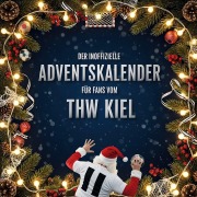 Cover-Bild zum Titel 'Der inoffizielle Adventskalender für Fans vom THW Kiel' von 'Leah Schneider'