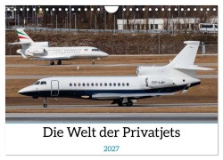 Cover-Bild zum Titel 'Die Welt der Privatjets (Wandkalender 2027 DIN A4 quer), CALVENDO Monatskalender' von 'Christoph Brunner'