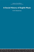 Cover-Bild zum Titel 'A Social History of English Music' von 'Eric David Mackerness'