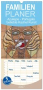 Cover-Bild zum Titel 'Familienplaner 2027 - Azulejos - Portugals beliebte Kachel Kunst mit 5 Spalten (Wandkalender, 21 x 45 cm) CALVENDO' von 'Marion Meyer (c) Stimmungsbilder1'