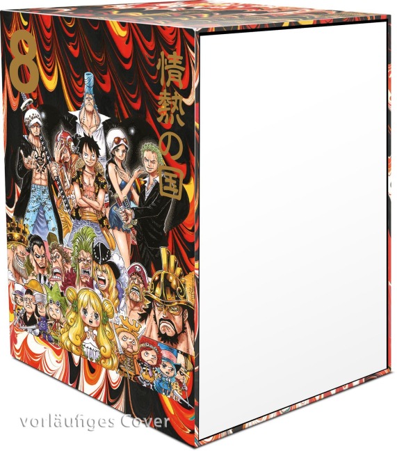 One Piece Sammelschuber 8: Dressrosa (leer, für die Bände 71-80, limitiert) - Eiichiro Oda