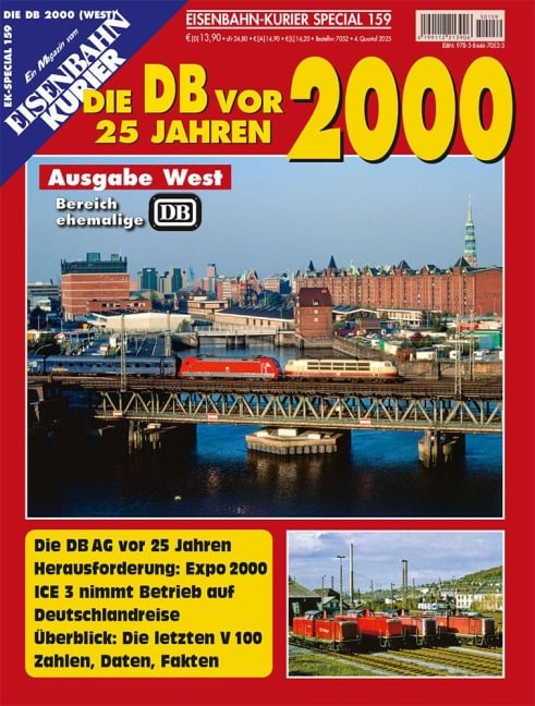 Die DB vor 25 Jahren - 2000 Ausgabe West - 