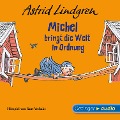 Cover-Bild zum Titel 'Michel aus Lönneberga 3. Michel bringt die Welt in Ordnung. Hörspielklassiker' von 'Astrid Lindgren, Georg Riedel'