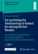 Cover-Bild zum Titel 'Der psychologische Arbeitsvertrag im Kontext des demografischen Wandels' von 'Michael von Känel'