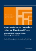 Cover-Bild zum Titel 'Sprachvariation im Deutschen zwischen Theorie und Praxis' von ''
