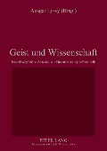 Cover-Bild zum Titel 'Geist und Wissenschaft' von ''