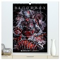 BLOODBOY/CREEPY ILLUSTRATION (hochwertiger Premium Wandkalender 2024 DIN A2 hoch), Kunstdruck in Hochglanz - Bloodboy Bloodboy