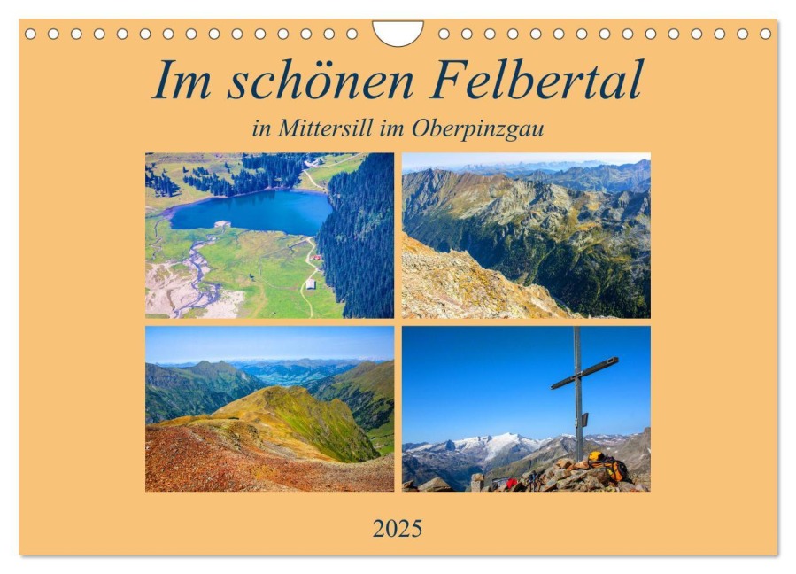 Im schönen Felbertal (Wandkalender 2025 DIN A4 quer), CALVENDO Monatskalender - Christa Kramer