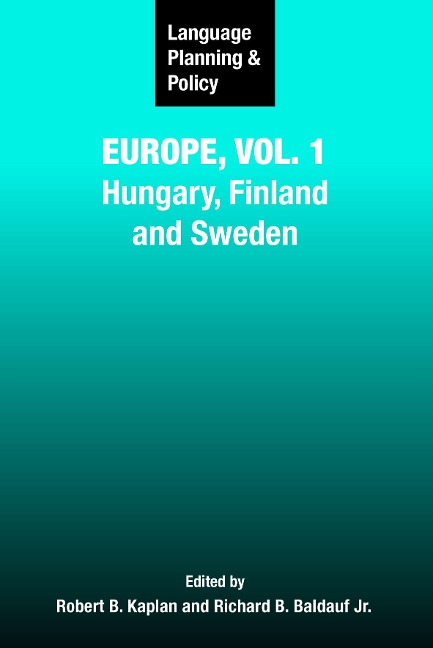 Language Planning and Policy in Europe, Vol. 1 - 