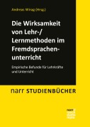 Cover-Bild zum Titel 'Die Wirksamkeit von Lehr-/Lernmethoden im Fremdsprachenunterricht' von ''