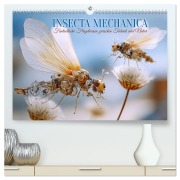 Cover-Bild zum Titel 'Insecta Mechanica. Fantastische Flügelwesen zwischen Technik und Natur (hochwertiger Premium Wandkalender 2026 DIN A2 quer), Kunstdruck in Hochglanz' von 'Hanna Wagner'