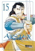 Cover-Bild zum Titel 'The Heroic Legend of Arslan 15' von 'Hiromu Arakawa, Yoshiki Tanaka'