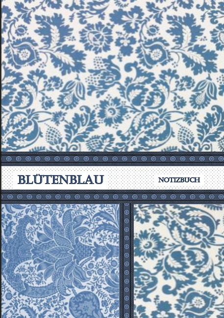 Blütenblau Notizbuch - Iris A. Viola