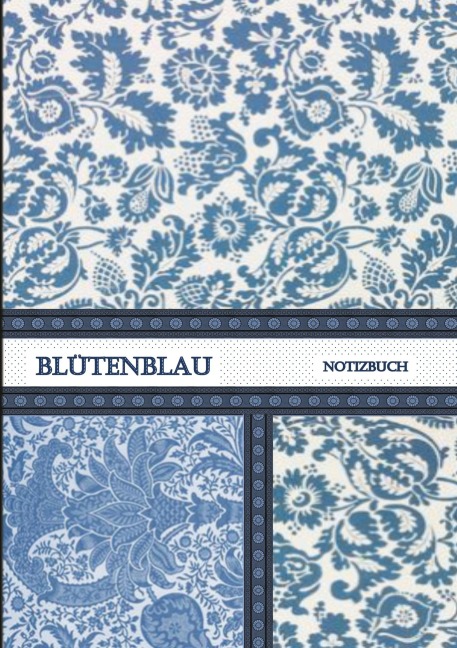 Blütenblau Notizbuch - Iris A. Viola