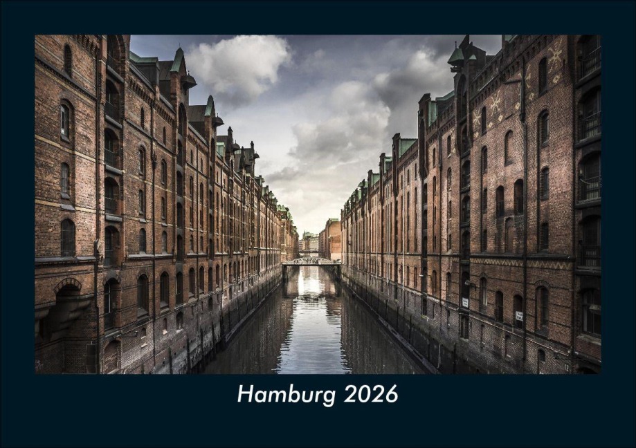 Hamburg 2026 Fotokalender DIN A5 - Kevin Heber, Tobias Schmitt
