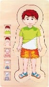 Cover-Bild zum Titel 'Schichtenpuzzle Anatomie Junge' von ''