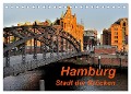 Hamburg. Stadt der Brücken (Tischkalender 2024 DIN A5 quer), CALVENDO Monatskalender - Heinz Pompsch