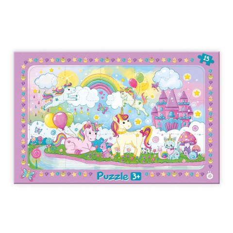 Trötsch Rahmenpuzzle Einhornwelt - 