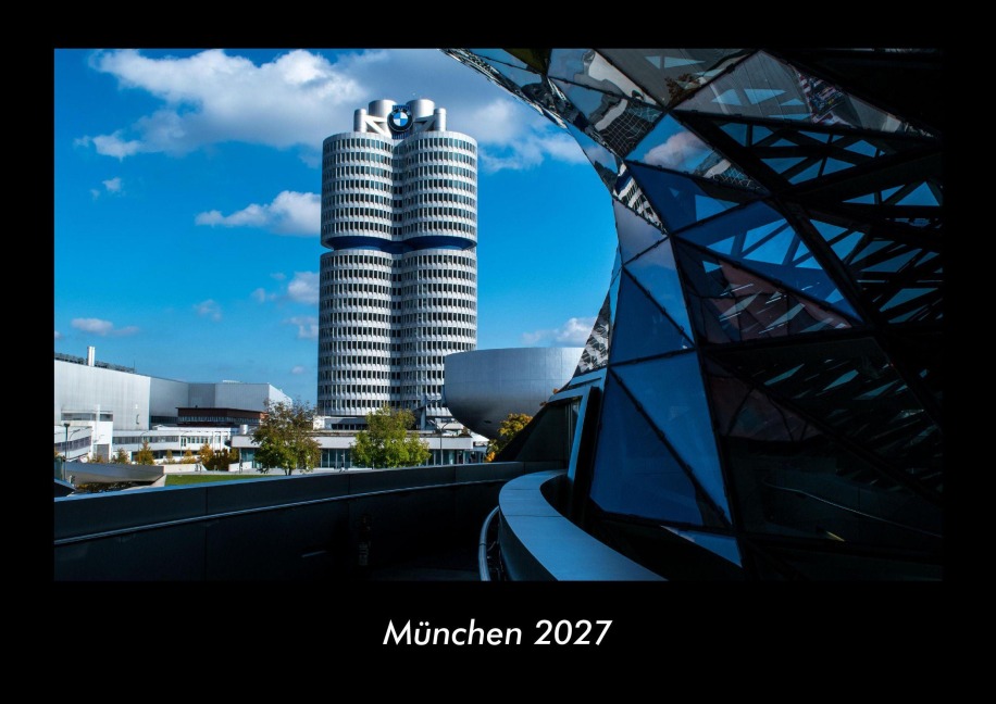 München 2027 Fotokalender DIN A3 - Tobias Becker
