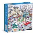 Cover-Bild zum Titel 'Michael Storrings Christmas in Paris. 1000 Piece Foil Puzzle' von ''
