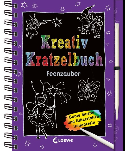 Kreativ-Kratzelbuch: Feenzauber - 