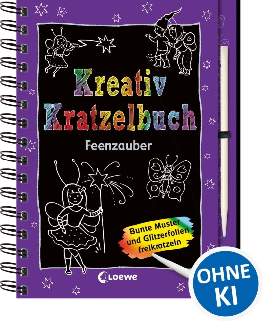 Kreativ-Kratzelbuch: Feenzauber - 