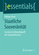 Staatliche Souveränität - Rüdiger Voigt