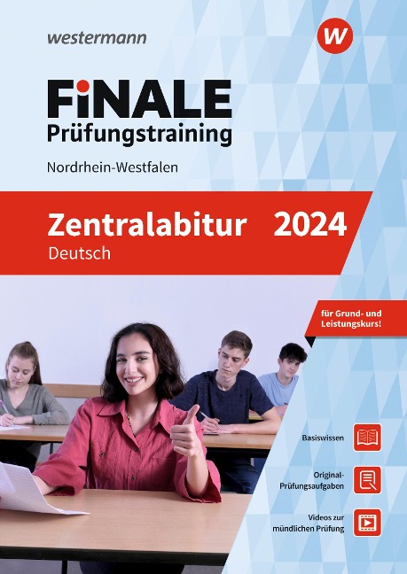 FiNALE Prüfungstraining Zentralabitur Nordrhein-Westfalen. Deutsch 2024 - Katrin Jacobs, Martin Kottkamp, Ina Rogge