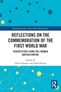 Cover-Bild zum Titel 'Reflections on the Commemoration of the First World War' von ''
