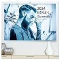 Berlin StreetArt 2024 (hochwertiger Premium Wandkalender 2024 DIN A2 quer), Kunstdruck in Hochglanz - Mio Schweiger