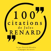 Cover-Bild zum Titel '100 citations de Jules Renard' von 'Jules Renard'