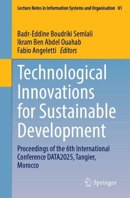 Technological Innovations for Sustainable Development - 