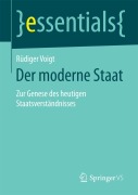 Cover-Bild zum Titel 'Der moderne Staat' von 'Rüdiger Voigt'