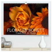 Florales Sonett - Visuelle Musik der Blumen (hochwertiger Premium Wandkalender 2026 DIN A2 quer), Kunstdruck in Hochglanz - Vronja Photon (Veronika Verenin)