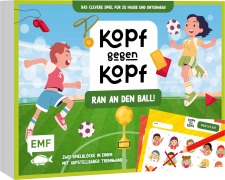 Cover-Bild zum Titel 'Der ultimative Spielblock: Kopf gegen Kopf - Fußball: Ran an den Ball!' von ''