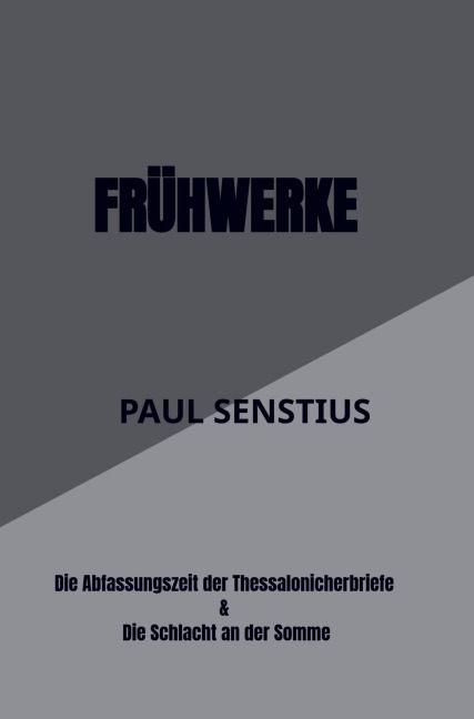 Frühwerke - Paul Senstius