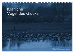 Cover-Bild zum Titel 'Kraniche (Wandkalender 2026 DIN A3 quer), CALVENDO Monatskalender' von 'Martin Wenner'