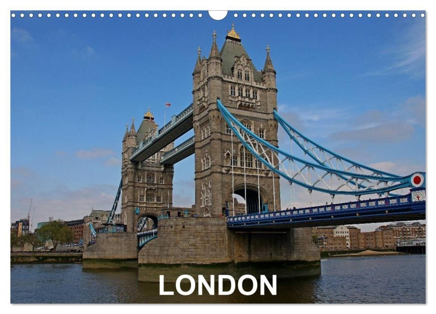 London (Wandkalender 2027 DIN A3 quer), CALVENDO Monatskalender - Pitie