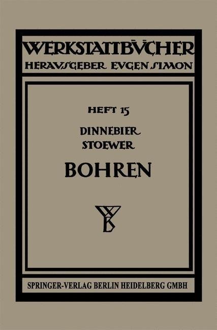 Bohren - J. Dinnebier, H. J. Stoewer