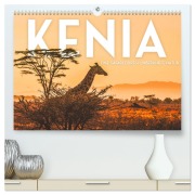 Kenia - Eine Safari durch unberührte Natur. (hochwertiger Premium Wandkalender 2026 DIN A2 quer), Kunstdruck in Hochglanz - Sf Sf