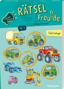 Achtung Achtung Rätselfreu(n)de. Kindergartenkinder. Fahrzeuge - 