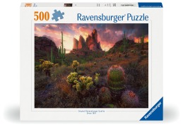 Cover-Bild zum Titel 'Erwachsenenpuzzle 500 Teile - Kakteen' von ''