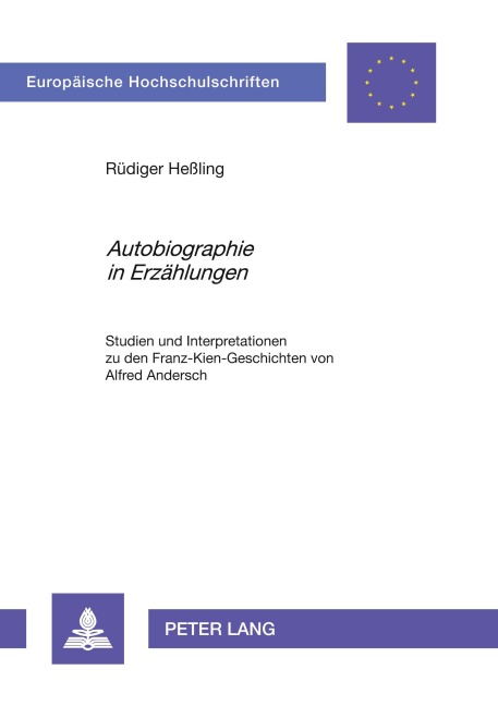 'Autobiographie in Erzählungen' - Rüdiger Heßling