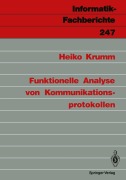 Cover-Bild zum Titel 'Funktionelle Analyse von Kommunikationsprotokollen' von 'Heiko Krumm'